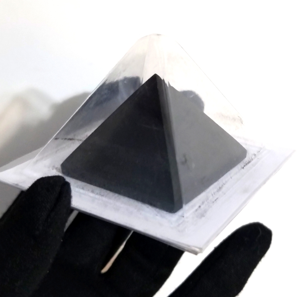 Shungite Healing Stone Pyramid